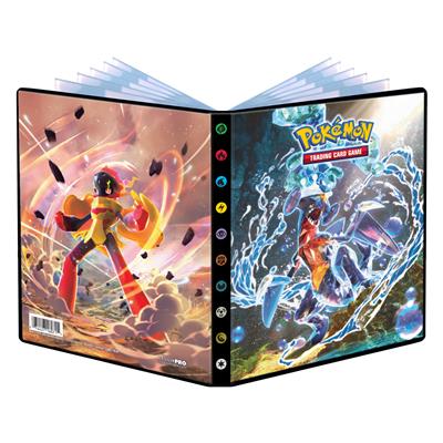 Dit is een foto van het spel Portofolio Pokemon Paradox Rift 4 pocket te koop bij Speldorado Spellenwinkel Delft