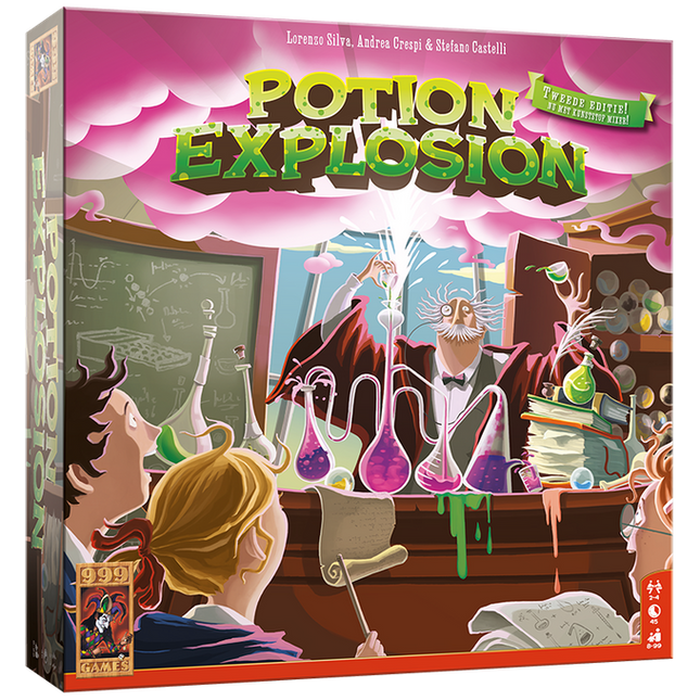 Dit is een foto van het spel Potion Explosion te koop bij Speldorado Spellenwinkel Delft