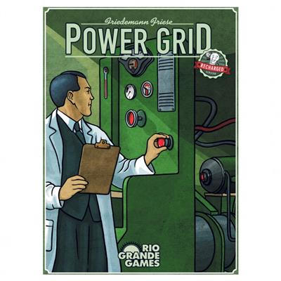 Dit is een foto van het spel Power Grid Recharged (2nd Edition) - EN te koop bij Speldorado Spellenwinkel Delft