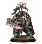 Dit is een afbeelding van het miniatuur Praetor With Power Axe - Adeptus Astartes voor het spel Warhammer, te koop bij Tabletop Miniature Wargames spellenwinkel Speldorado in delft
