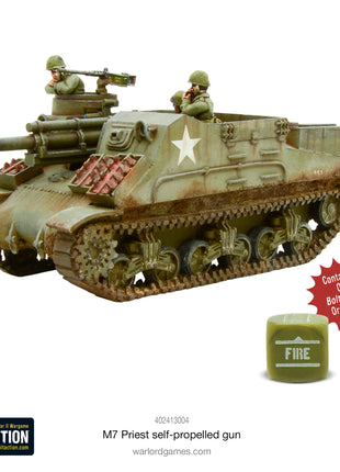Dit is een foto van het spel M7 Priest Self-Propelled Gun te koop bij Speldorado Spellenwinkel Delft
