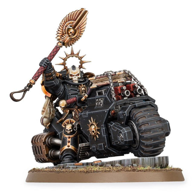 Dit is een foto van het spel Primaris Chaplain On Bike - Space Marines te koop bij Speldorado Spellenwinkel Delft