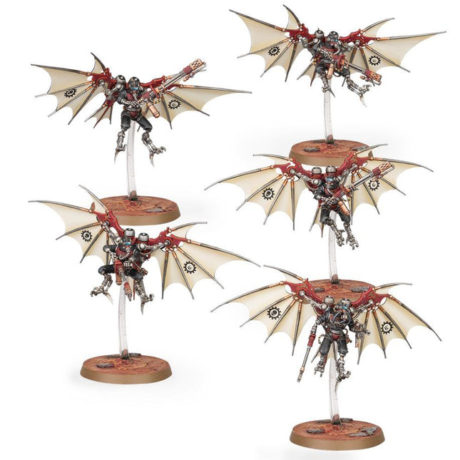 Dit is een afbeelding van het miniatuur Pteraxii - Adeptus Mechanicus voor het spel Warhammer, te koop bij Tabletop Miniature Wargames spellenwinkel Speldorado in delft