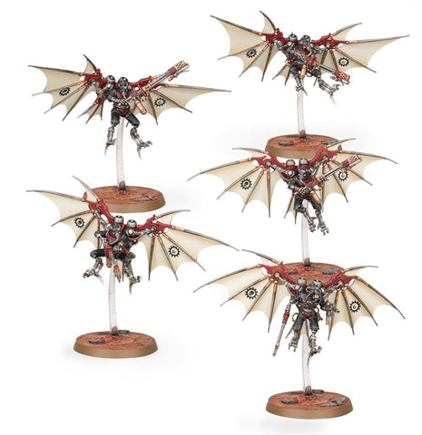 Dit is een afbeelding van het miniatuur Pteraxii - Adeptus Mechanicus voor het spel Warhammer, te koop bij Tabletop Miniature Wargames spellenwinkel Speldorado in delft