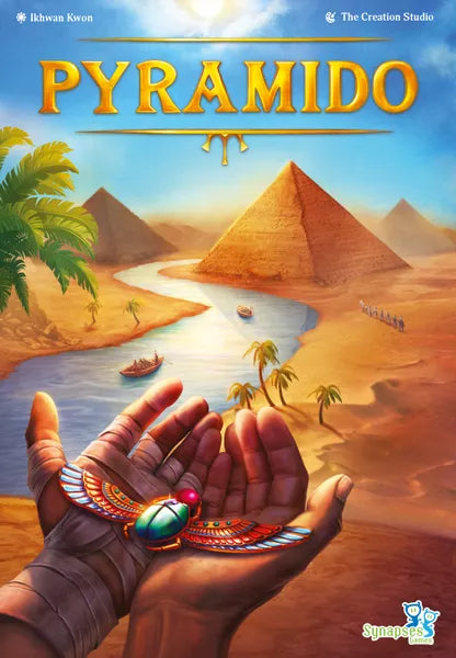 Pyramido – gezellig bordspel – 2 tot 4 spelers