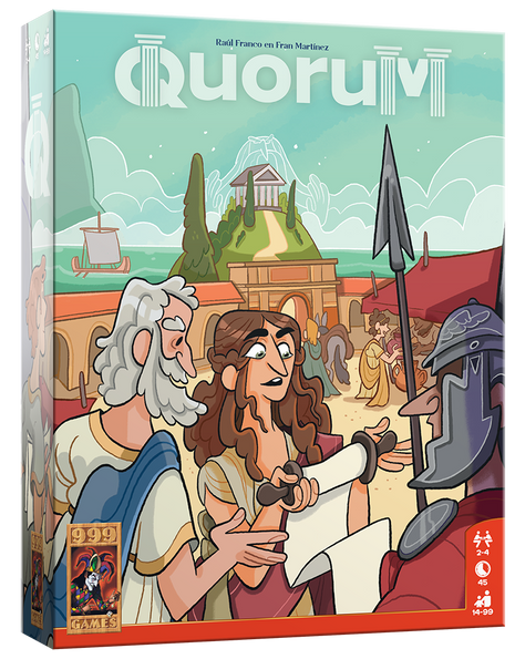 Quorum – strategisch kaartspel – 2 tot 4 spelers