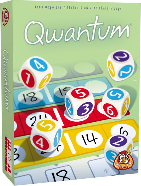 Qwantum – gezellig dobbelspel – 2 tot 4 spelers