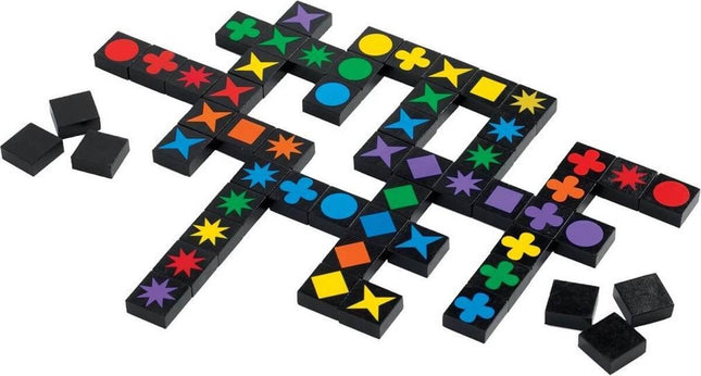 Dit is een foto van het spel Qwirkle Bordspel te koop bij Speldorado Spellenwinkel Delft