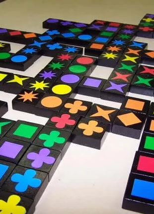 Dit is een foto van het spel Qwirkle Reiseditie te koop bij Speldorado Spellenwinkel Delft