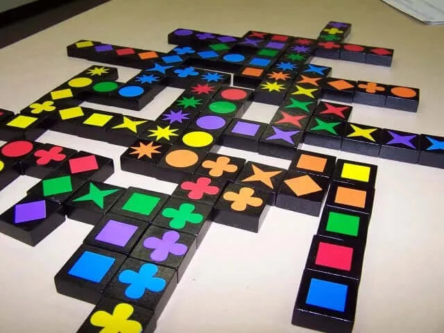 Dit is een foto van het spel Qwirkle Reiseditie te koop bij Speldorado Spellenwinkel Delft