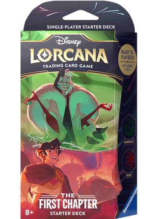 Disney Lorcana The First Chapter - Starterdeck: Cruella De Vil & Aladdin– set The First Chapter - Starter