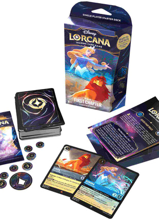 Disney Lorcana TCG - The First Chapter Starterdeck: Aurora & Simba (incl booster), RAV-11098168 van Ravensburger te koop bij Speldorado !