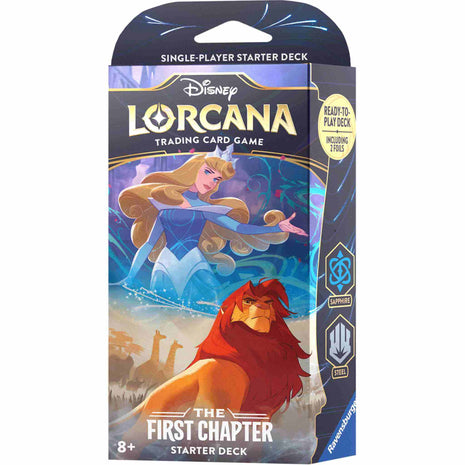 Disney Lorcana  The First Chapter - Starterdeck: Aurora & Simba– set The First Chapter - Starter