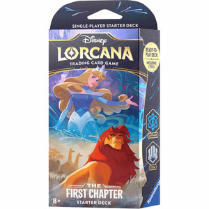 Disney Lorcana TCG - The First Chapter Starterdeck: Aurora & Simba (incl booster), RAV-11098168 van Ravensburger te koop bij Speldorado !