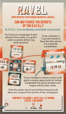 Dit is een foto van het spel RAVEL te koop bij Speldorado Spellenwinkel Delft