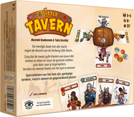 Dit is een foto van het spel Little Tavern te koop bij Speldorado Spellenwinkel Delft