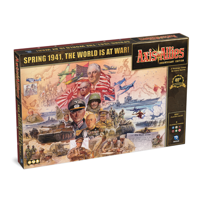 Axis & Allies: Anniversary Edition - EN – strategisch bordspel – 2 tot 4 spelers