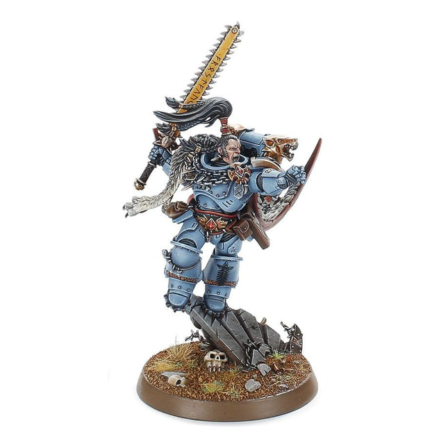 Dit is een foto van het spel Ragnar Blackmane - Space Wolves te koop bij Speldorado Spellenwinkel Delft