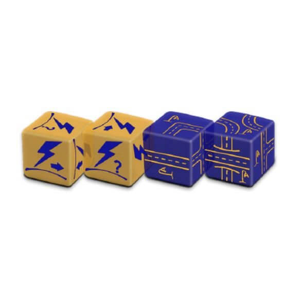 Dit is een foto van het spel Railroad Ink Uitbreidingen Energy te koop bij Speldorado Spellenwinkel Delft
