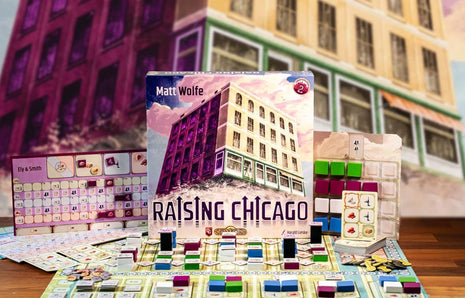 Raising Chicago – strategisch bordspel – 2 tot 4 spelers