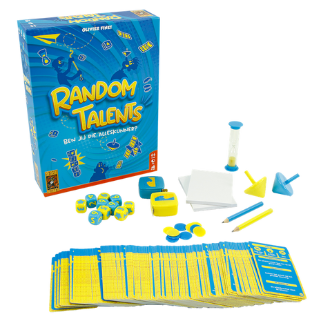 Dit is een foto van het spel Random Talents te koop bij Speldorado Spellenwinkel Delft