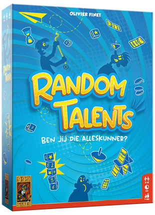 Random Talents – party kaartspel – 3 tot 18 spelers