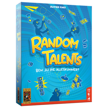 Dit is een foto van het spel Random Talents te koop bij Speldorado Spellenwinkel Delft