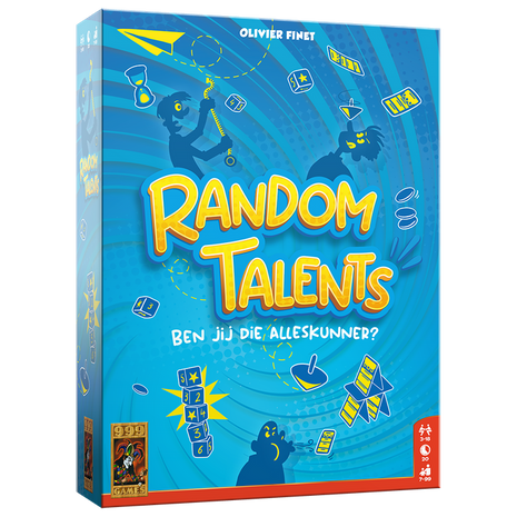 Random Talents – party kaartspel – 3 tot 18 spelers