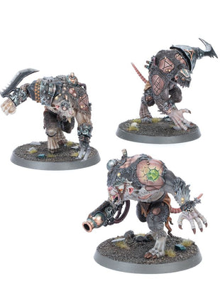 Dit is een afbeelding van het miniatuur Rat Ogors - Skaven voor het spel Warhammer, te koop bij Tabletop Miniature Wargames spellenwinkel Speldorado in delft