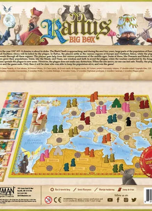 Dit is een foto van het spel Rattus Big Box te koop bij Speldorado Spellenwinkel Delft