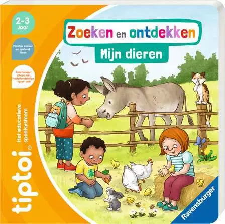 tiptoi Zoeken en ontdekken: Mijn dieren