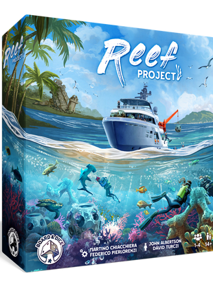 Reef Project – strategisch bordspel – 1 tot 4 spelers