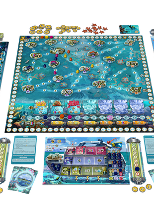 Dit is een foto van het spel Reef Project te koop bij Speldorado Spellenwinkel Delft