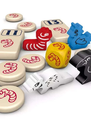Dit is een foto van het spel Regenwormen Uitbreiding te koop bij Speldorado Spellenwinkel Delft