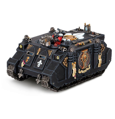 Dit is een afbeelding van het miniatuur Rhino- Adepta Sororitas voor het spel Warhammer, te koop bij Tabletop Miniature Wargames spellenwinkel Speldorado in delft