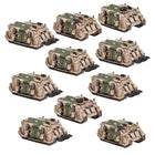 Dit is een foto van het spel Rhino Transport Detachment - Adeptus Astartes te koop bij Speldorado Spellenwinkel Delft