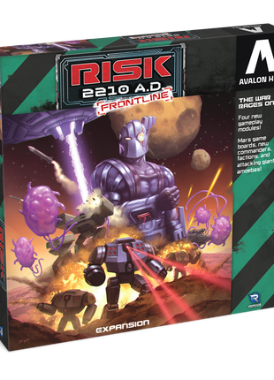 Risk 2210 A.D. Frontline – strategisch bordspel – 2 to 5 spelers