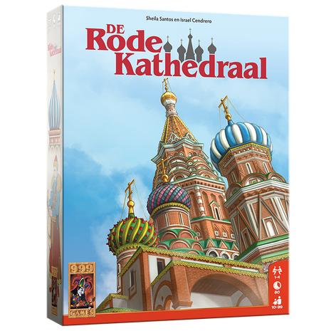 De rode Kathedraal – strategisch bordspel – 1 tot 4 spelers