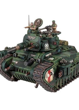 Dit is een afbeelding van het miniatuur Rogal Dorn Battle Tank - Astra Militarum voor het spel Warhammer, te koop bij Tabletop Miniature Wargames spellenwinkel Speldorado in delft