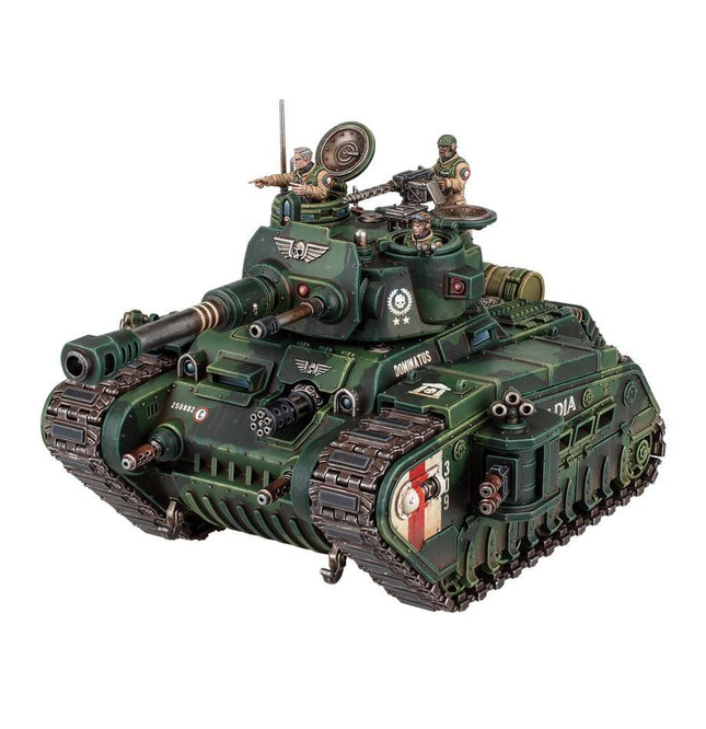 Dit is een foto van het spel A/Militarumrogal Dorn Battle Tank - Astra Militarum te koop bij Speldorado Spellenwinkel Delft