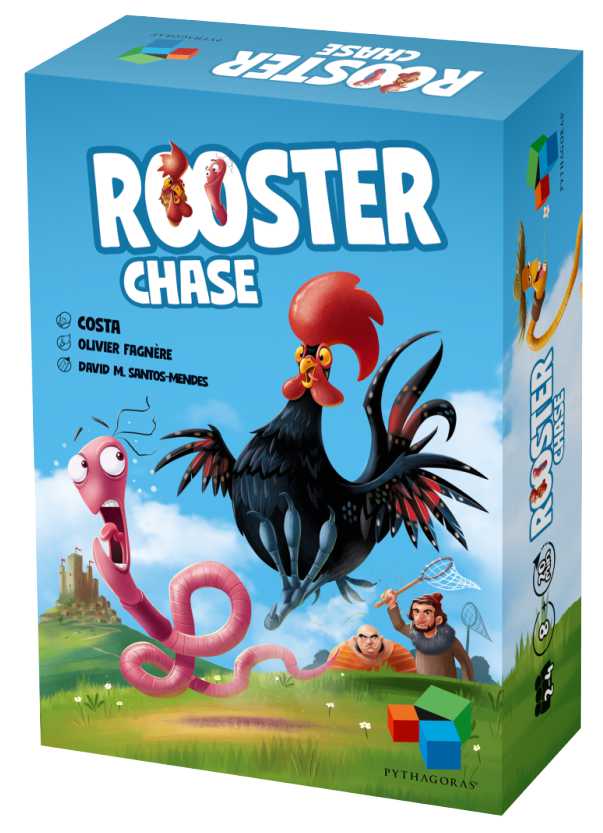 Dit is een foto van het kaartspel Rooster Chase te koop bij Speldorado