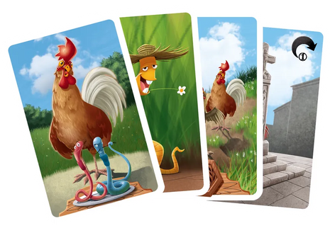 Dit is een foto van het spel Rooster Chase te koop bij Speldorado Spellenwinkel Delft