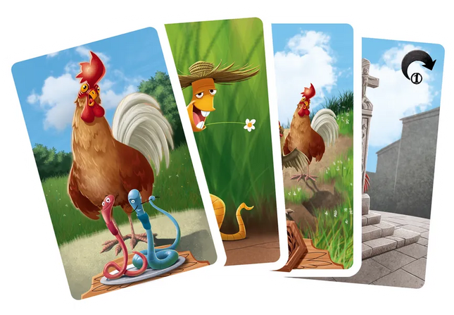 Dit is een foto van het kaartspel Rooster Chase te koop bij Speldorado