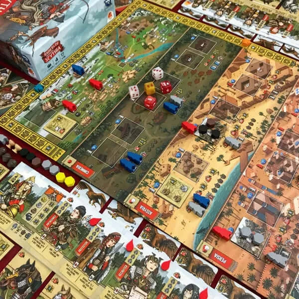 Dit is een foto van het spel Rovers van Scythië te koop bij Speldorado Spellenwinkel Delft