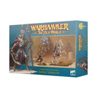 Dit is een afbeelding van het miniatuur Royal Heralds - Tomb Kings Of Khemri voor het spel Warhammer, te koop bij Tabletop Miniature Wargames spellenwinkel Speldorado in delft