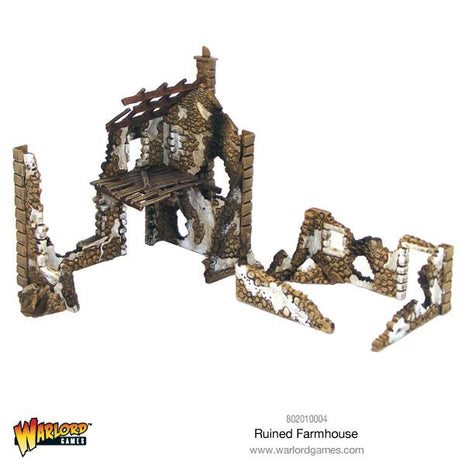 Dit is een foto van het spel Ruined Farmhouse te koop bij Speldorado Spellenwinkel Delft
