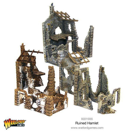 Dit is een foto van het spel Ruined Hamlet te koop bij Speldorado Spellenwinkel Delft