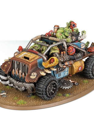 Dit is een afbeelding van het miniatuur Rukkatrukk Squigbuggy - Orks voor het spel Warhammer, te koop bij Tabletop Miniature Wargames spellenwinkel Speldorado in delft
