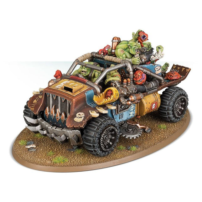Dit is een afbeelding van het miniatuur Rukkatrukk Squigbuggy - Orks voor het spel Warhammer, te koop bij Tabletop Miniature Wargames spellenwinkel Speldorado in delft