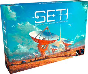 SETI Search for Extraterrestrial Intelligence – gezellig kaartspel – 1 tot 4 spelers